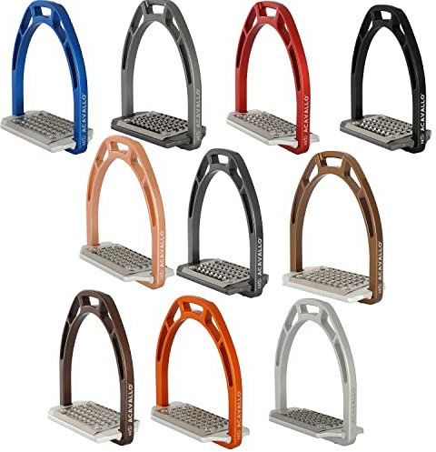Acavallo Steigbügel ARCO Evolution Alupro | Farbe: Orange | Größe: OneSize
