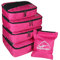 ehsbuy 5-teilig Koffer Organizer Wert Set Packing Cubes,Packwürfel,Packtaschen,Travel Organizer für Organisiertes Reisegepäck,Urlaub, Reisen (Rose)