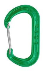 DMM XSRE Wire Mini Karabiner Green einzeln