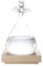 Tiiyee Previsioni del Tempo Bottiglia di Vetro, Storm Glass Home Decor Ornamento a Forma di Angelo Predittore di Gocce d'Acqua Stazione meteorologica Decorazione del Desktop Regalo(Bianco)