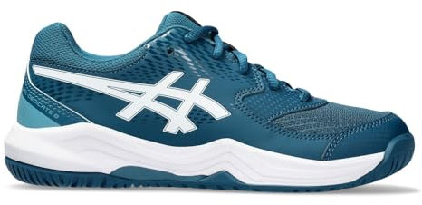 ASICS Gel-Dedicate 8 Gs Sneaker, Restful Teal White, 33.5 EU