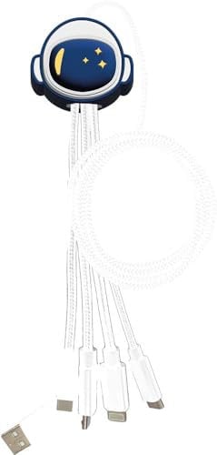 YELLO KOKO Câble 5 en 1 Andy USB A+C/Micro USB & USB C & Lightning 1m Astro Marca