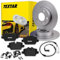 TEXTAR Bremsscheiben 280mm + Beläge hinten passend für 1er E81 E87 116 + 118