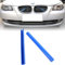 F10 Kühlergrill Streifen Ersatzverkleidung, für BMW F10 F11 F18 F45 F46 F06 F12 F13 F01 F02 F48 F39, V-Brace Umhüllung, Grillstreifen, Frontgrill Verkleidung (Blau-Sport)