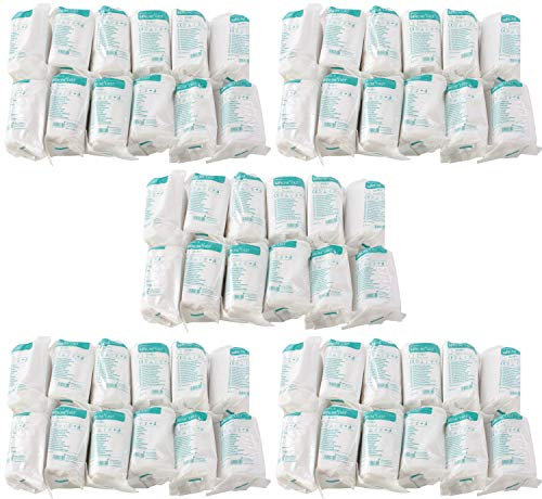 Gipsbinden Set Schnellgipsbinden 60x Gips Abdruck Binden 7,5cm x 3m Babybauch Gipsabdruck Gipsabdruck Gipsbinde zum Basteln schnelltrocknend G31