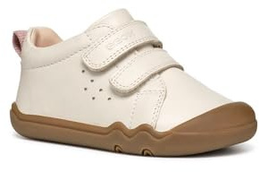 Geox Mädchen B Steppieup Girl Sneaker, Off White, 26 EU
