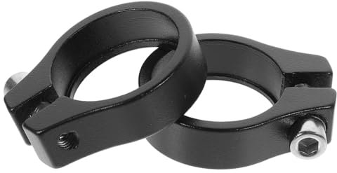 TOGEVAL 2pcs Bike Seatpost Clamp Aluminium Alloy Seat Post Tube Clip for Road Bike Seatpost Clamp