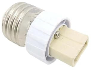 RTRCAGAKM Convertitore portalampada E27 E14 a G9, Presa di conversione Lampadina E14-G9, Adattatore Tipo Base E27-G9(1pcs,E27 to G9)
