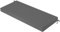 PRIMEPATIO Outdoor Garden Bench Cushion, Patio Garden Furniture 2 Seater Waterproof Long Chair Cushion, Porch Swing with Ties, Window Seat Sofa Replacement Pad, Dark Grey