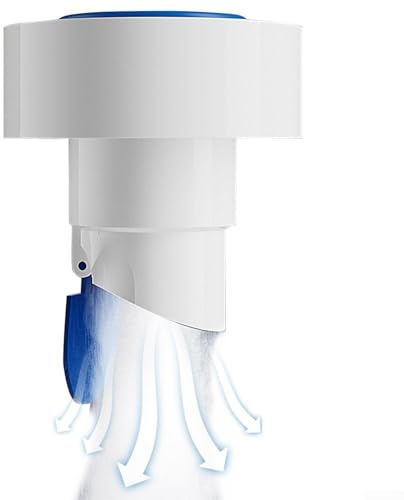 BlesConi Washer Drain Hose Seal Deodorant Filter for Washing Machine, ABS Material, White, 80.5x80.5mm