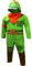 Fortnite Rex Plush Costume for Adults, Small Green
