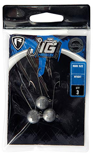 Fox Rage Jighead Finesse - 3 Jighaken