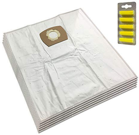 MohMus Set 5 Sacchetti (Microfibra) + 5 Profumi per Aspirapolvere GISOWATT: Ass 20 … 35, Brico 220 P, X, Brico 230 P, X, Brico 250