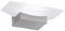 Fischer & Honsel Wandleuchte Bowl TW 1x LED 6,0 Watt, matt, nickelfarben, 3 Stufen CCT, stufenlos dimmbar, 30012, 11 x 20 x 7 cm (LxBxH), 610 lm, 2700 K / 3350 K / 4000 K