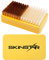 SkinStar Base Brush Nylon Copper Nylon/Kupfer Bürste Reinigungsbürste gelb