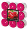 GALA Flavour by Duftlichte Ø 37,5 mm, 16,6 mm weinrot - Wild Raspberry 96915 Duftkerzen Teelichter Duft-Teelichter, 18 Stück
