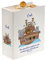 Sparbuch als Personalisiertes Taufgeschenk für Jungen und Mädchen | Spardose aus Holz zur Taufe | Geschenkidee Geldgeschenk für Kinder | Wiederverschließbar | 18x15x7cm | Weiß | Arche Noah