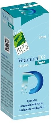 Vitamina D3 Líquida Forte Frasco de 30ml
