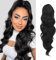FESHFEN Pferdeschwanz Haarteil Haarverlängerung mit Kordelzug Pferdeschwanz Verlängerung Synthetik Wellig Locken Haarteil Schwarz Ponytail Extension für Frauen 60cm