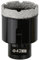 Vearter 42mm Dry Diamond Core Drill Bit, M14 Thread Connection Vacuum Brazed Masonry Hole Saw, Hollow Hole Cutter for Tile, Marble, Granite, Porcelain, Concrete and Quartz Stone