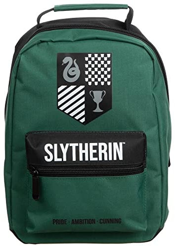 Bioworld Isolierte Lunchtasche mit Harry Potter Slytherin-Wappen