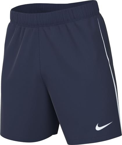Nike Mens Knit Soccer Shorts M NK DF LGE Knit III Short K, Midnight Navy/White/White, DR0960-410, 2XL