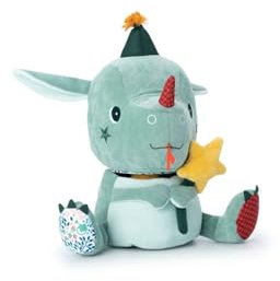 Lilliputiens - Aktivitätenplüsch Joe der Zauberer - 4 spannende Aktivitäten - 3 Zubehörteile zur Förderung der Sinne von Babys und Kindern - Fördert Motorik und Fantasie - Ab 9 Monaten - 83450