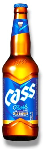 12 x Cass Fresh Bier 0.33l - Das Lagerbier aus Südkorea mit 4,5% Vol.