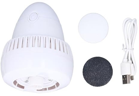 Elektrischer Hornhautentferner mit Vakuum, 2 Geschwindigkeiten, Wiederaufladbare Fußfeilen-Pediküre-Werkzeuge, Ideal für Kraftvolles Peeling
