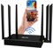 Ultra Link Router WiFi, Ultra Link Router 5g WiFi En Cualquier Lugar, Router Portatil Inteligente De Alta Velocidad De hasta 500 Mbps, Router Internet con 6 Antenas Omnidireccionales, Plug and Play