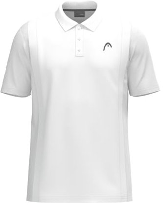 HEAD Club 25 TECH Polo Shirt Men, White
