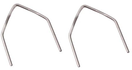 Gatuida 500 Pièces Baguettes de Soudure pour Réparation Pare-choc Voiture, Fil de Brasage Plastique Argenté 0,8 Mm Poudre Interne, Soudage Haute Étanchéité