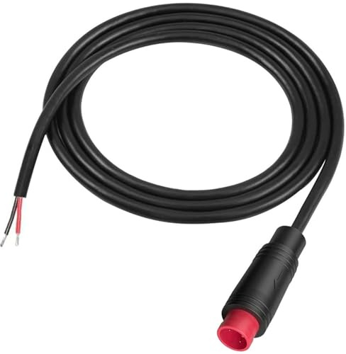 RUNCCI-YUN 1Pcs wasserdichte Julet 2-polige Anschluss-Verlängerungskabel für E-Bikes,Kabel Steckverbinder, männlicher Steckerdraht für Elektrofahrradlicht- 1m