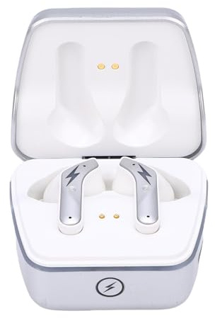 Wireless Gaming Earbuds Immersive 3D Stereo Sound for PC Tablet Smartphone Game Console,ABSLithium Battery (Built in), Capacity: 40mAh X 2 (White)
