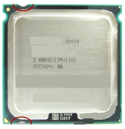 Il processore E5450 da 3,0 GHz funziona sulla scheda madre lga 775