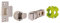 Jigetch JTL4020 Smart Passage Latch, Polished Chrome