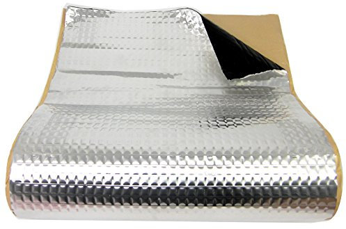 2qm ALUBUTYL Rolle 50 x 400 cm Dämmmatte Anti Dröhn Matte Audio System DÄMMUNG