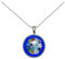 Venetiaurum - Collier avec pendentif en Murrina en verre de Murano et argent 925 - Bijoux Certifié Made in Italy