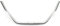 Fahrrad Lenker XXL Breiter City Beach Cruiser Bügel 25,4 mm Silber Handlebar