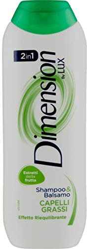 Dimension Set 12 Shampoo Fett grün by Lux Pflege und Haarbehandlung Multicolour Unica