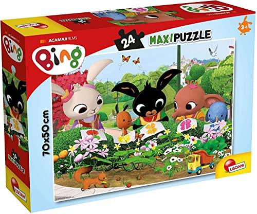 Liscianigiochi 81219 bing beobachten die Natur, Puzzle 24 Teile, SUPERMAXI
