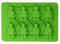 CMJ™ Green Robot Figures Men Silicone Chocolate Mould Ice Cube Wax Melt Sugarcraft UK Seller