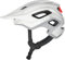 ABUS MTB-Helm Cliffhanger - Fahrradhelm für anspruchsvolle Trails - mit großen Lüftungsöffnungen & TriVider Riemensystem - für Damen und Herren - Weiß/Rot Glänzend, Größe L