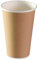 LPF LE PETIT FOURNISSEUR - Lot de 1000 Gobelets jetables en Carton Kraft 30-35cl - Recyclable et Biodégradable - Gobelets café, thé, boissons chaudes et froides - Résistant à la chaleur - Couleur Brun