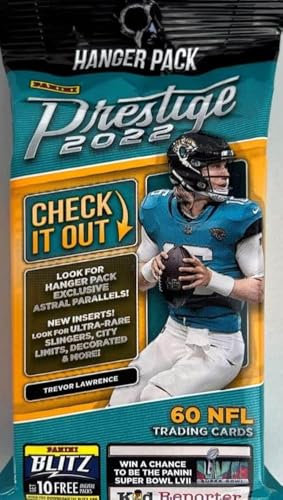 Panini 2022 Prestige Fußball Sammelkarten-Pack (10 Stück)