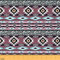 Boho Streifen Stoff Meterware Bohemian Mandala Indoor Outdoor Stoff Chic Boho Polsterstoff für Stühle Geometrisch Aztekisch Dekostoff zum Quilten Nähen DIY Basteln Patchwork 92 x 150 (HxB)