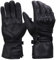 Harssidanzar Herren Motorrad Handschuhe,Winter echtes Leder Vollfinger Touchscreen Thermisch gefüttert mit Wasserdichten Thinsulate Motorrad Motorrad Reithandschuhen KM048,Schwarz, Größe S