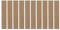 100Pcs Disposable Kraft Paper Chopstick Sleeves - Waterproof Cutlery Bags for Restaurants, Picnics, Camping, and Home Use
