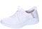 Skechers Femme Ultra Flex 3.0 Brilliant Path Basket, Garniture Gris Clair en Tricot Blanc, 39.5 EU
