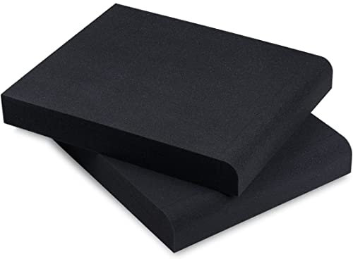 Grtheenumb Studio Monitor Isolation Pads suitable for 6.5, 7 and 8 Inches Large Speakers | Reduce Vibrations and Fits most Stands - Pair | SMPad 8,